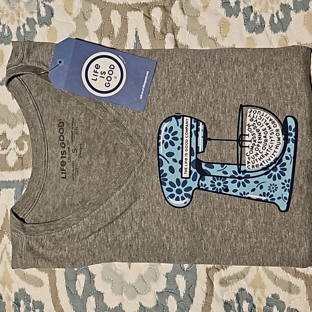 Life is Good Superpower Mixer Crusher Tee